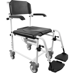 Alquiler Mensual - Silla Ducha con Ruedas Negra | KMINA
