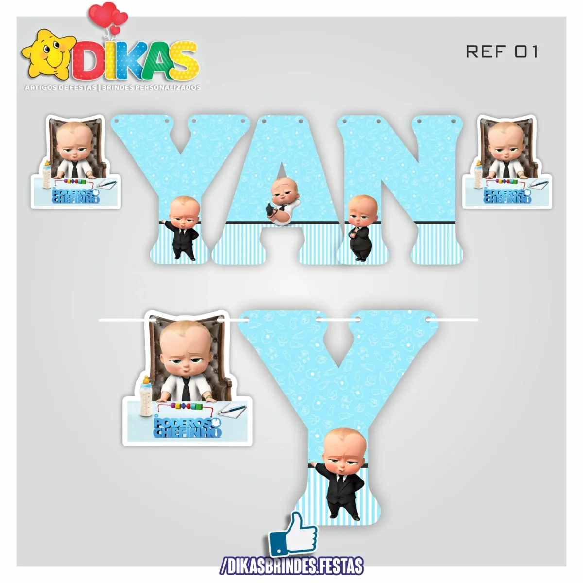 LETRA TEMÁTICA - BOSS BABY - Image 2