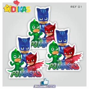 APLIQUES GRANDES - PJMASKS