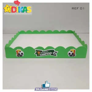BANDEJA ARTESANAL GRANDE - FUTEBOL