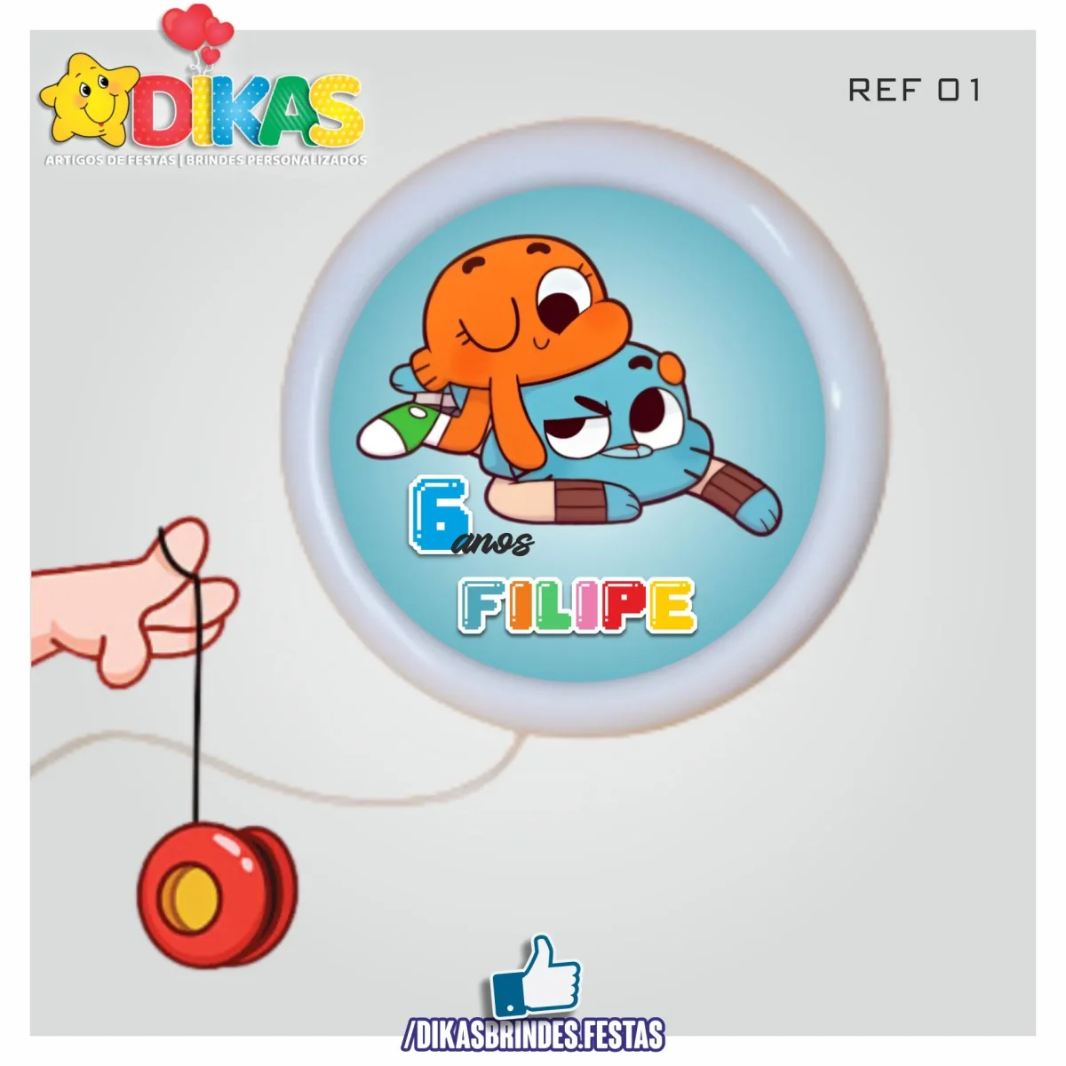 IOIÓ PERSONALIZADO - GUMBALL - Image 2