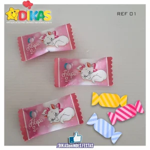 REBUÇADOS PERSONALIZADOS - GATA MARIE