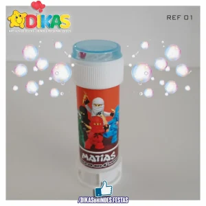 BOLHA DE SABÃO - NINJAGO