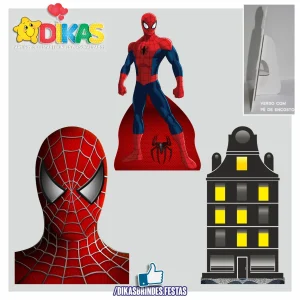 CENÁRIO PARA MESA - HOMEM ARANHA