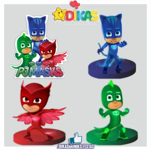 CENÁRIO PARA MESA - PJMASKS