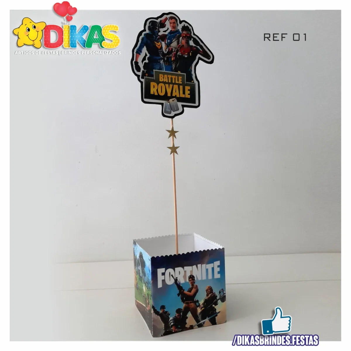 CENTRO DE MESA ARTESANAL - FORTNITE - Image 2