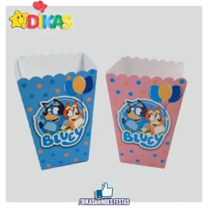 CAIXA DE PIPOCA/BATATA - BLUEY