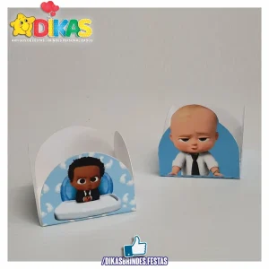 PORTA-FORMINHAS TEMÁTICAS  - BOSS BABY