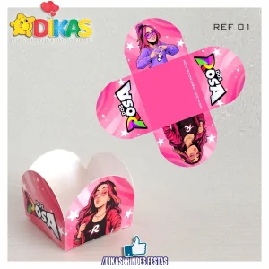 PORTA-FORMINHAS TEMÁTICAS  - GRUPO DOS ROSA