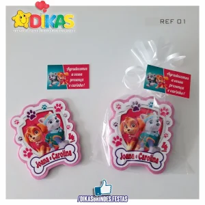 IMAN ARTESANAL PERSONALIZADO - PATRULHA PATA SKYE