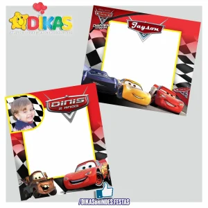 MOLDURA PARA FOTOS - CARS