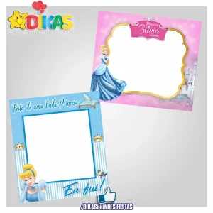 MOLDURA PARA FOTOS - CINDERELA