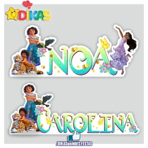 NOME DECORATIVO - ENCANTO