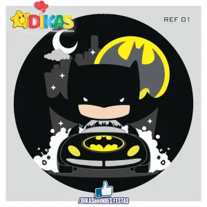 PAINEL CENÁRIO REDONDO - BATMAN