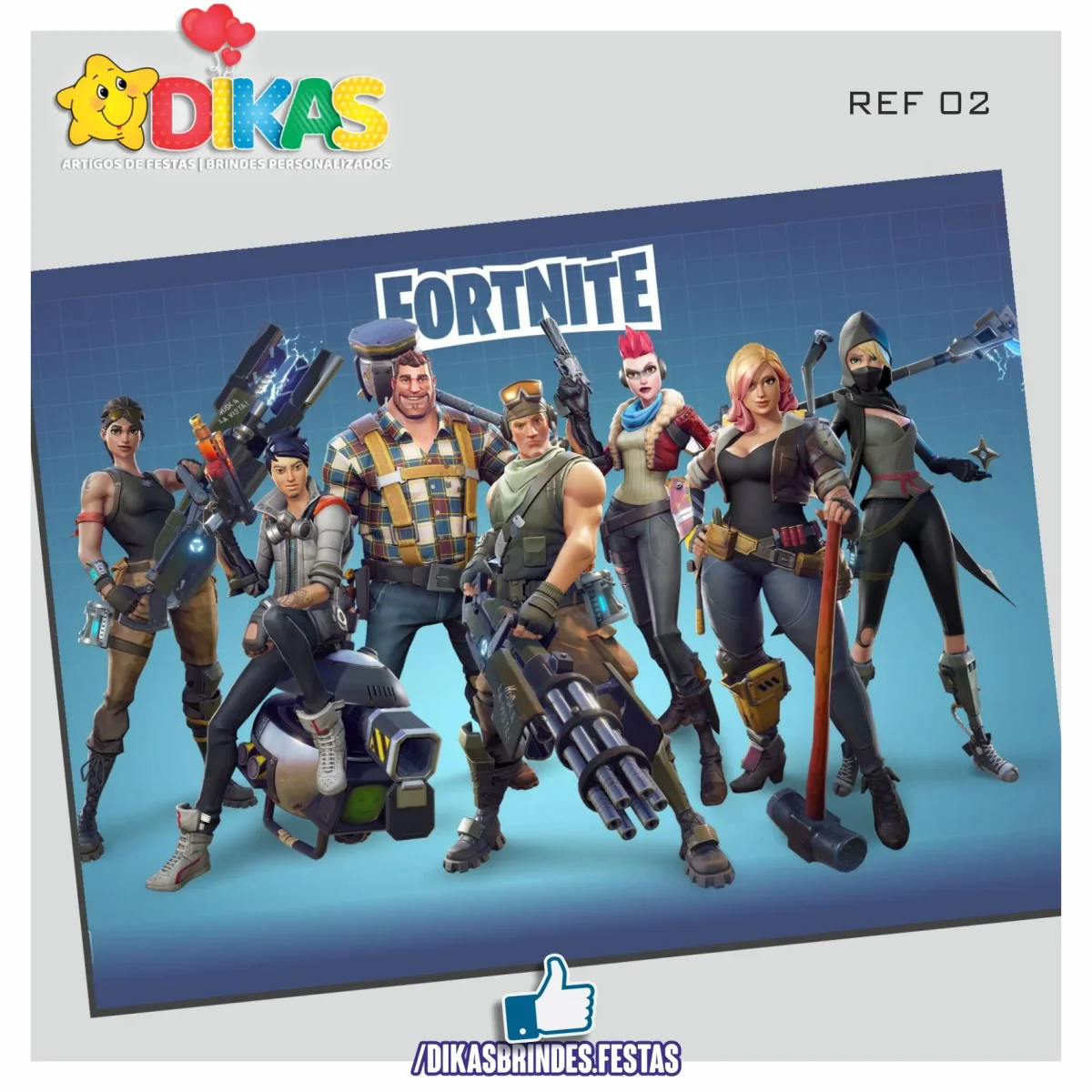PAINEL TEMÁTICO E/OU PERSONALIZADO - FORTNITE - Image 3