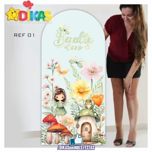 PAINEL ROMANO - BORBOLETA / JARDIM ENCANTADO
