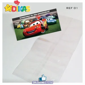 SACO PRENDA C/ TAG (6unid.) - CARS
